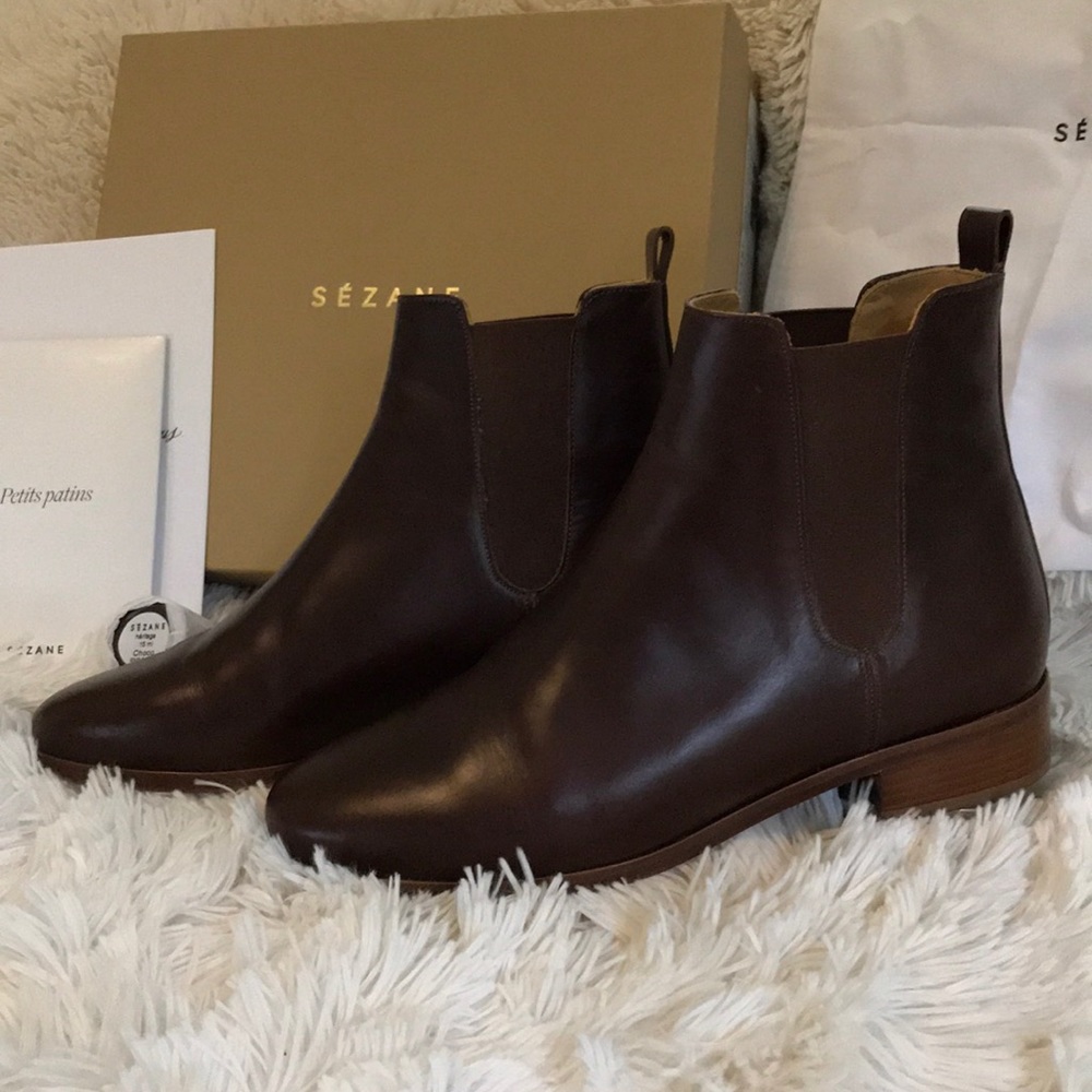 Sezane Arthur Chelsea Boots - Brand new